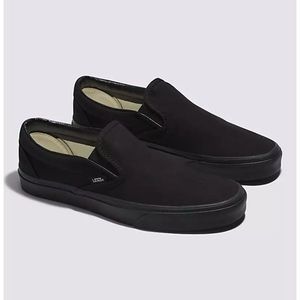 Black Slip On Vans